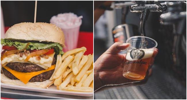 Festival do hamburguer e cerveja