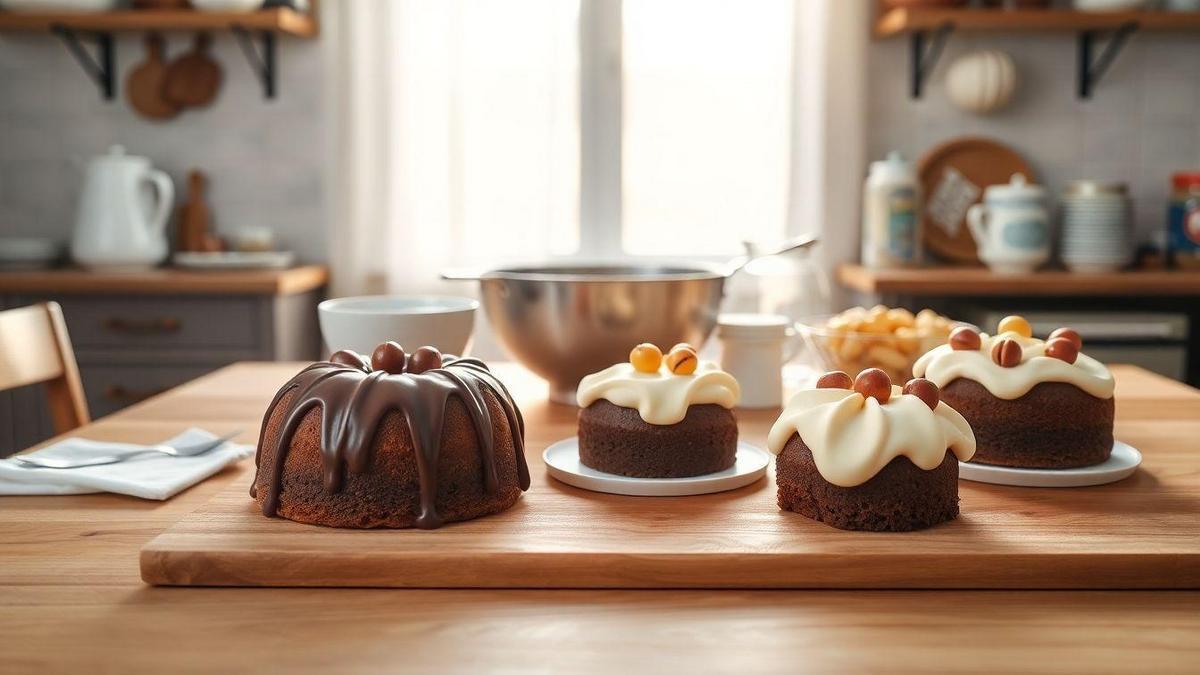 Variações da Receita de Bolo de Cenoura Simples