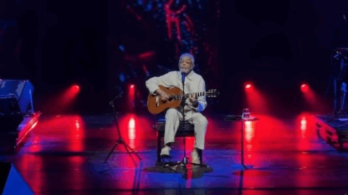 Imagem destacada - Gilberto Gil homenageia Preta em retorno aos palcos em São Paulo