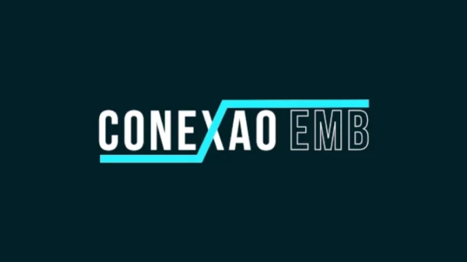 conexao-emb-2025-lideres-mercado-financeiro-sao-paulo Logo do evento Conexão EMB 2025, que reúne líderes do mercado financeiro em São Paulo, com destaque para networking e inovação no setor financeiro.