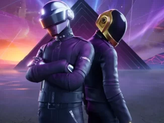 Personagens do Fortnite com visual inspirado na experiência do Daft Punk, marcando estreia no jogo e descartando retorno aos palcos.