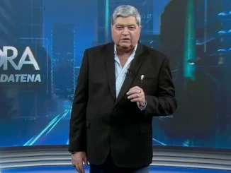 Datena acusa SBT de barrar entrevista com ministro Fernando Haddad no programa Hora com Datena, em transmissão ao vivo.
