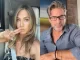 Jennifer Aniston confirma namoro com coach que a ajudou a voar, em imagem com homem de óculos e cabelo grisalho.