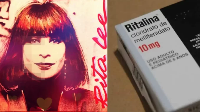 remedio-ritalina-x-rita-lee-desfazendo-mito-origem-nome Imagem que faz uma comparação entre Rita Lee, cantora brasileira, e o remédio Ritalina, destacando a origem do nome e desmistificando o mito.