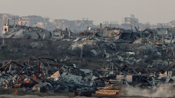 Imagem destacada - Ministro de Israel promete lucro e boom imobiliário em Gaza
