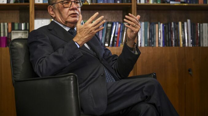 Imagem destacada - Gilmar Mendes chama arbitrária sanção dos EUA à mulher de Moraes