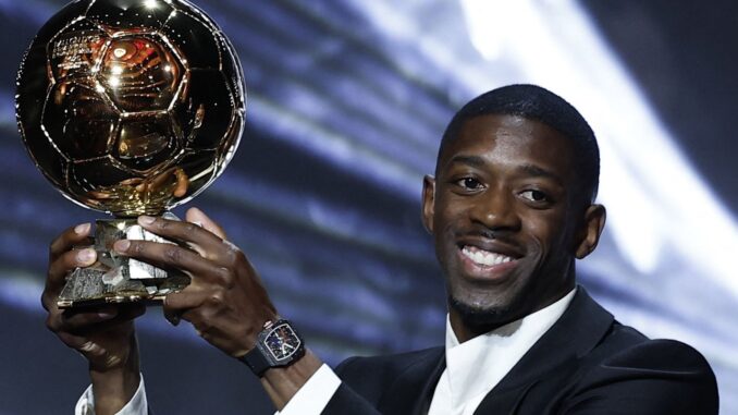 Imagem destacada - Dembélé e Bonmatí levam Bolas de Ouro como melhores do mundo