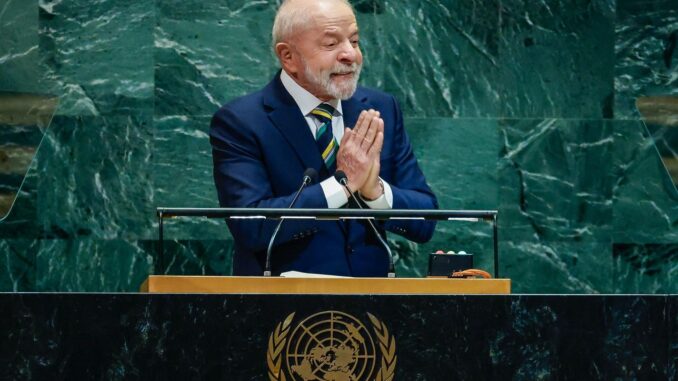 Imagem destacada - Lula critica sanções e cobra ação climática no discurso na ONU