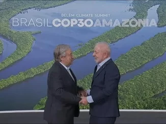 Lula participa da abertura da Cúpula do Clima em Belém com líderes globais durante evento do Brasil na COP30 Amazônia.