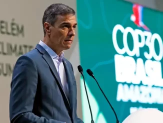 Pedro Sánchez, presidente da Espanha, elogia o papel do Brasil na COP30 e reforça a importância da união global para ações climáticas eficazes.
