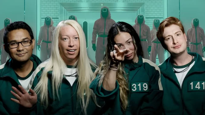 round6-ousado-desafio-renova-folego-top10-netflix Cena do filme Round 6 na Netflix mostrando participantes no desafio e salva-vidas em uma atmosfera tensa, renovando o fôlego do público e dominando o Top 10.