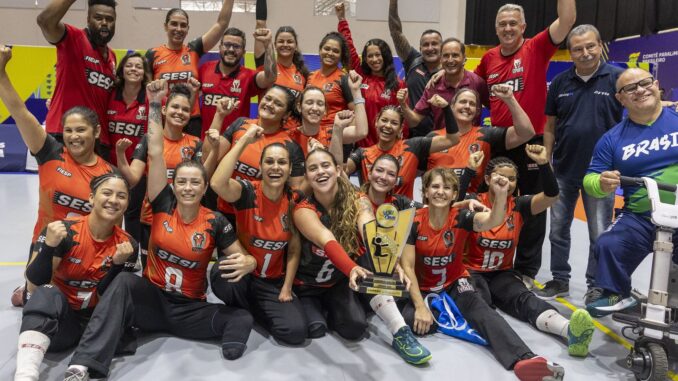 Imagem destacada - Sesi-SP vence e soma 19º título brasileiro de vôlei sentado