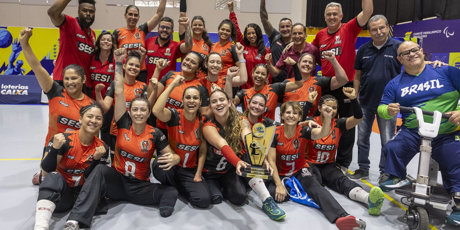 Sesi-SP vence e soma 19º título brasileiro de vôlei sentado - Imagem do artigo