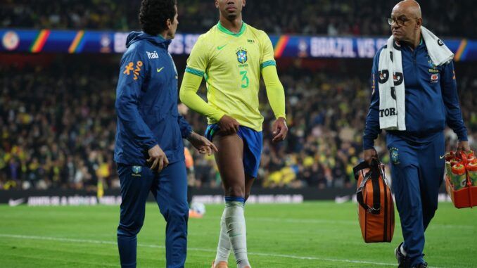 Imagem destacada - Lesão tira Gabriel Magalhães da seleção antes de jogo com Tunísia