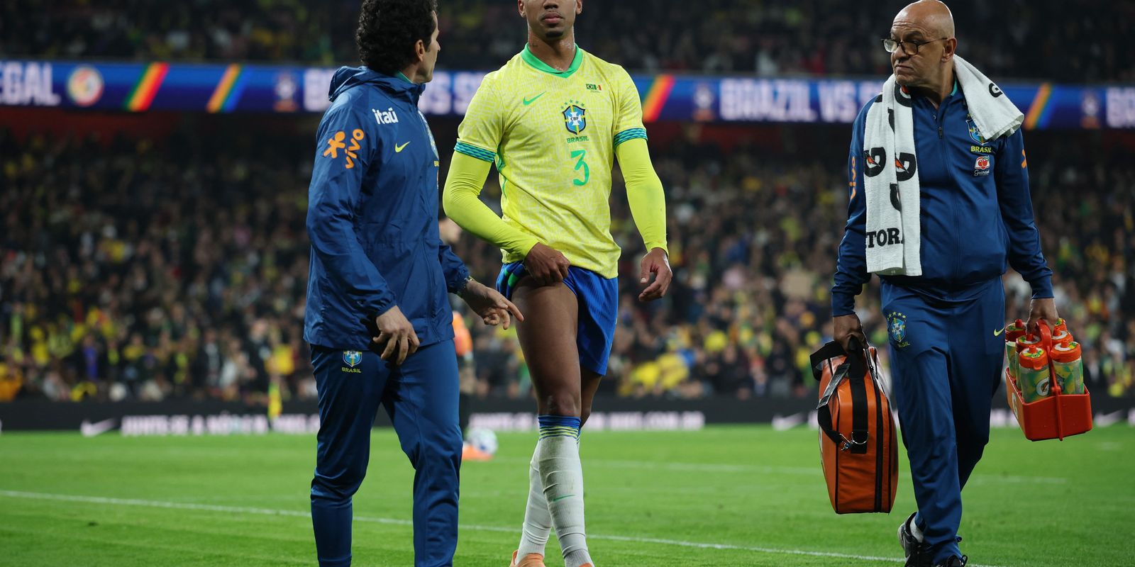 Lesão tira Gabriel Magalhães da seleção antes de jogo com Tunísia - Imagem do artigo