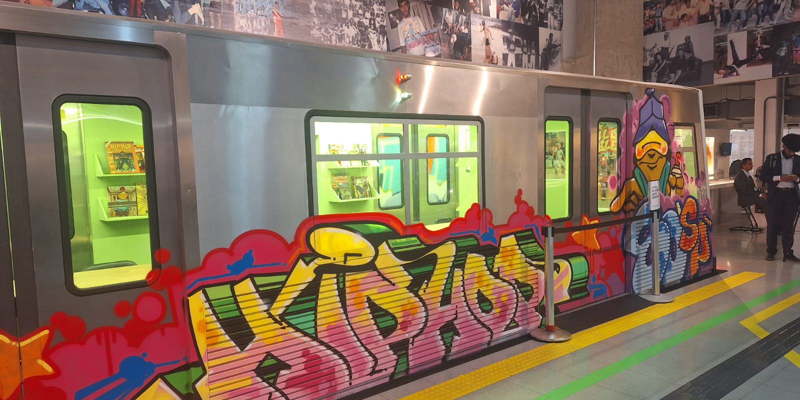 Exposição do Sesc narra trajetória do hip-hop nas ruas paulistanas - Imagem do artigo