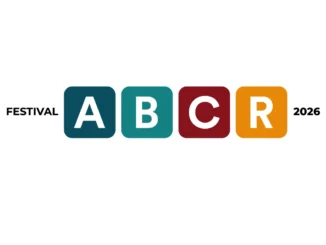 Logotipo do Festival ABCR 2026 com as letras A, B, C e R em blocos coloridos e a indicação do ano 2026.