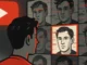 Ilustração com um homem observando telas com múltiplas imagens de rostos e marcas de deepfake, em referência ao lançamento de ferramenta de IA pelo TSE e Google para proteger candidatos nas eleições 2026 e à palavra-chave Likeness ID (Detecção por Semelhanças).
