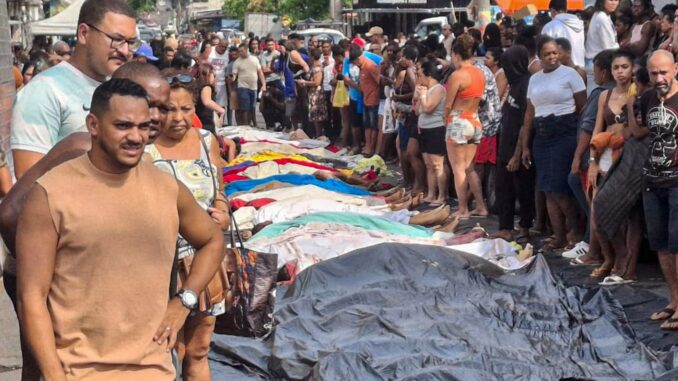 Imagem destacada - Ato na Penha lembra um ano da Operação Contenção e vítimas