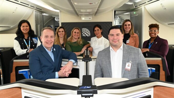 Imagem destacada - United lança suítes Polaris e menu brasileiro no 787-9 em SP